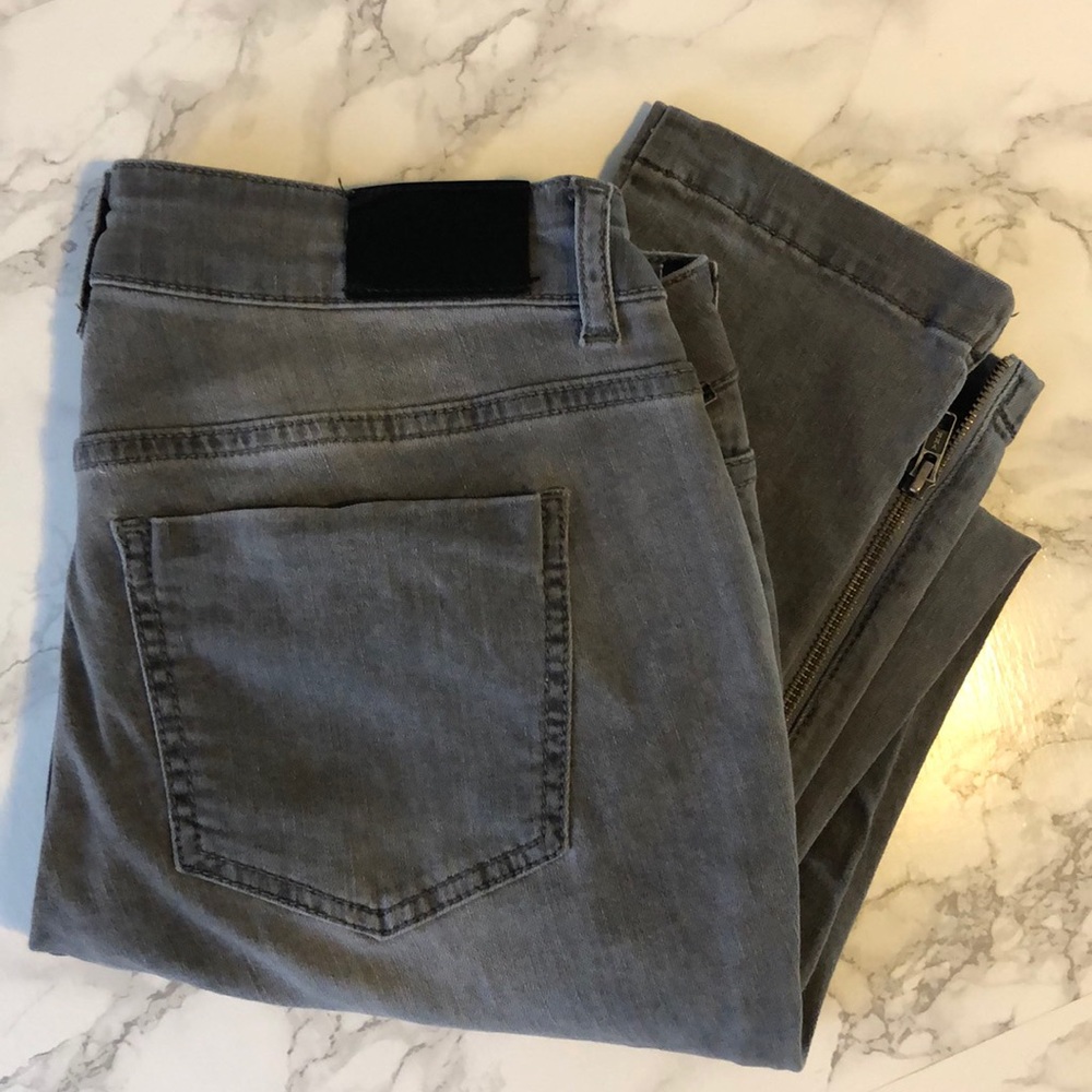 Anine Bing double zip skinny jeans